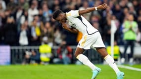 Aurélien Tchouaméni lors de Real Madrid-Villarreal (4-1, Liga), le 17 décembre 2023