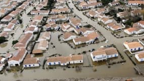 La Faute-sur-Mer après le passage de la tempête Xynthia