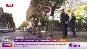 Les policiers municipaux en grève pour les fêtes