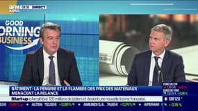 Olivier Salleron (Président de la Fédération Française du Bâtiment): "Nous avons prévu 11% de progression en 2021" sur l'attribution des permis de construire