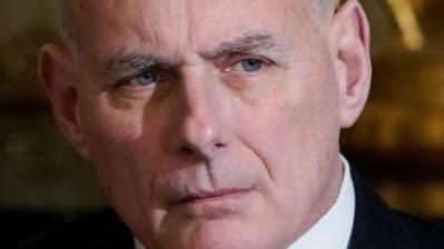 John Kelly photographié à la Maison Blanche le 12 février 2018