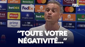 "Encore du positif...", Luis Enrique ironise sur les questions des médias