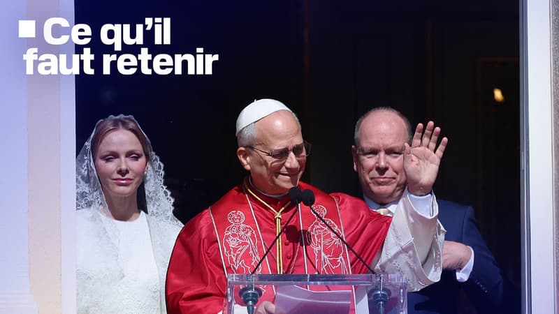 Salutation au balcon, rencontres, messe devant 15.000 personnes... Ce qu'il faut retenir de la venue du pape Léon XIV à Monaco