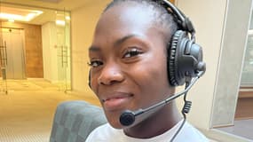 Clarisse Agbegnenou invité de RMC après les championnats d'Europe de judo, 27 avril 2025
