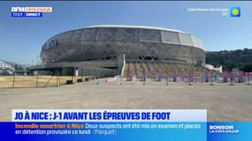 JO 2024: les épreuves de foot commencent mercredi à Nice