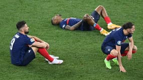 La déception des Français après la défaite contre la Suisse