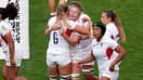Les Anglaises lors de la finale de la Coupe du monde de rugby féminin 2025, le 27 septembre 2025.