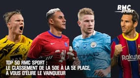 Top 50 RMC Sport : Le classement de la 50e à la 5e place, à vous d'élire le vainqueur