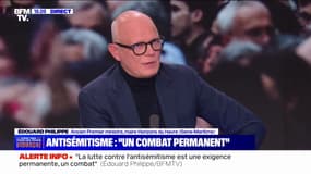 Édouard Philippe: "Lorsqu'il s'agit de dire que nous voulons lutter contre l'antisémitisme, moi je prends tout le monde"