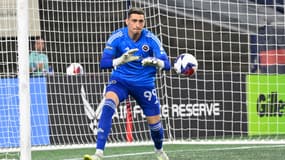 Djordje Petrovic, nouveau gardien de Chelsea, ici sous les couleurs  de New England Revolution le 7 août 2023