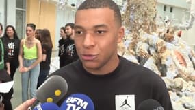 Kylian Mbappé le 23 mai 2024