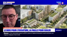Calvados: le bois pour l'ossature, la paille pour isoler