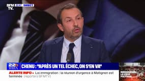 Rejet de la loi immigration: "Ce serait une erreur du gouvernement que d'essayer d'imposer ce texte", pour Sébastien Chenu (RN)