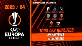Ligue Europa : Les qualifiés en huitièmes et en barrages