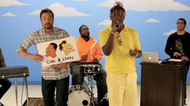 Lil Yachty rappe dans l'émission de Jimmy Fallon sur plusieurs personnages de la série "Les Simpsons"