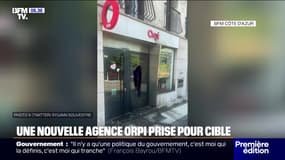 À Golfe-Juan dans les Alpes-Maritimes, une agence immobilière Orpi a été incendiée  