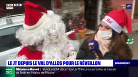 Bonsoir DICI en direct du Val d'Allos pour le réveillon de Noël