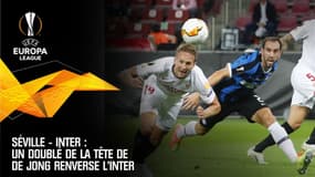 Séville-Inter: Un doublé de la tête de De Jong renverse l'Inter