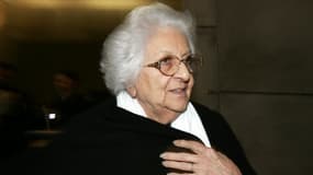 Renée Le Roux, ici le 19 décembre 2006 au tribunal de Nice, s'est éteinte à l'âge de 93 ans.