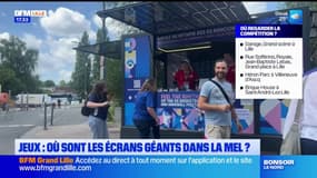 JO 2024: où sont les écrans géants dans la MEL?