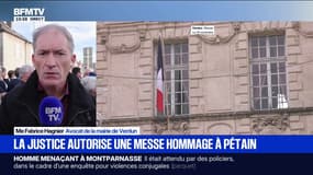 Messe en hommage au maréchal Pétain: Me Fabrice Hagnier, avocat de la mairie de Verdun, déplore "des thèses révisionnistes"