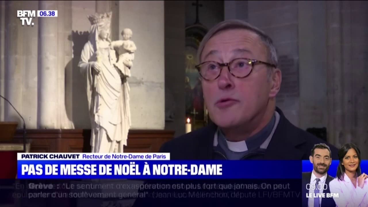 Pas de messe de Noël à NotreDame, une première depuis 1803