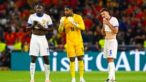 Ibrahima KONATE, Mike MAIGNAN et Clément LENGLET