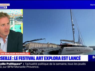 Marseille: le festival Art Explora est lancé, "l'idée est de faire rêver les gens"