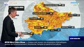 Météo Côte d’Azur: un samedi pluvieux, jusqu'à 21°C à Nice