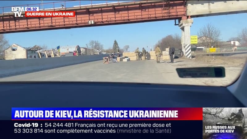 Comment la résistance ukrainienne parvient à repousser les troupes russes autour de Kiev