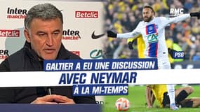 Pays de Cassel 0-7 PSG : Galtier a eu une discussion avec Neymar à la mi-temps sur sa nervosité