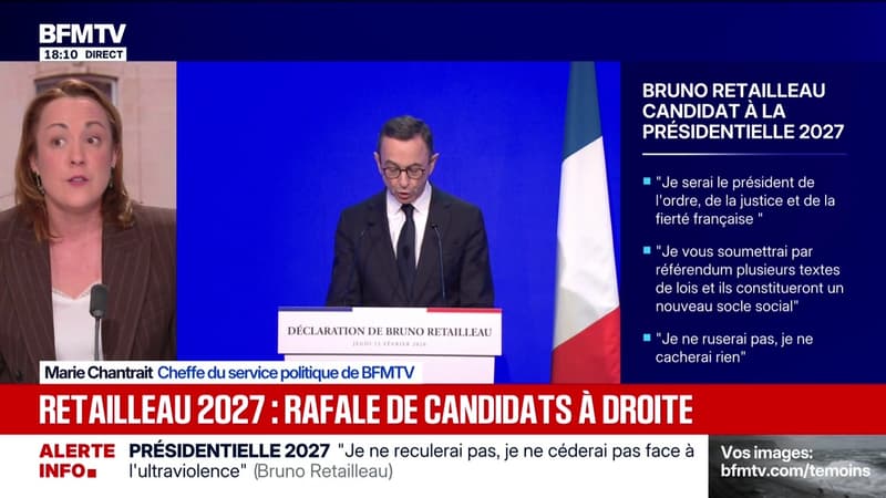 Marschall Truchot : Retailleau 2027, rafale de candidats à droite - 12/02