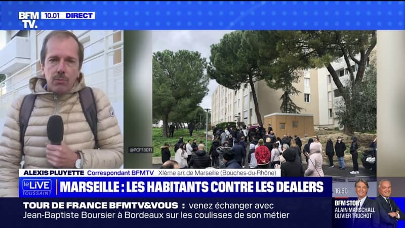 Marseille: des habitants du 11e arrondissement s'organisent pour empêcher des dealers de s'installer