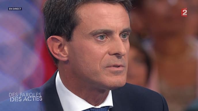 Manuel Valls sur le plateau de DPDA, jeudi 24 septembre.