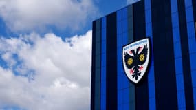 Le stade de l'AFC Wimbledon, le 7 avril 2023