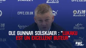 Ole Gunnar Solskjaer : "Lukaku est un excellent buteur"
