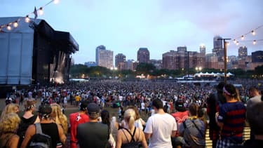 Lors du festival Lollapalooza, à Chicago, le 29 juillet 2016.