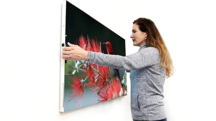 La Displace TV fonctionne sur batteries