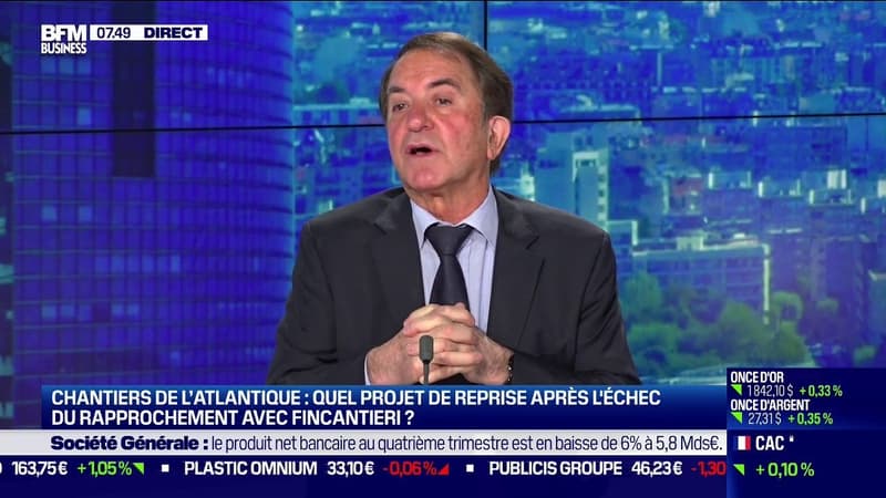Jean-Claude Bourrelier (PDG de Bourrelier Group): racheter une partie des Chantiers de l'Atlantique est un peu un acte militant