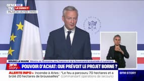 Bruno Le Maire: "Nous sommes au cœur du pic inflationniste"