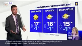 Météo Côte d'Azur: un beau ciel bleu et des températures de saison