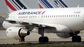 Des avions Air France sur le tarmac de l'aéroport de Roissy-Charles-de-Gaulle, le 24 septembre 2014.