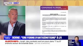 ÉDITO - Attaques du Hamas contre Israël: "La réaction des Insoumis est indigne et fallacieuse"