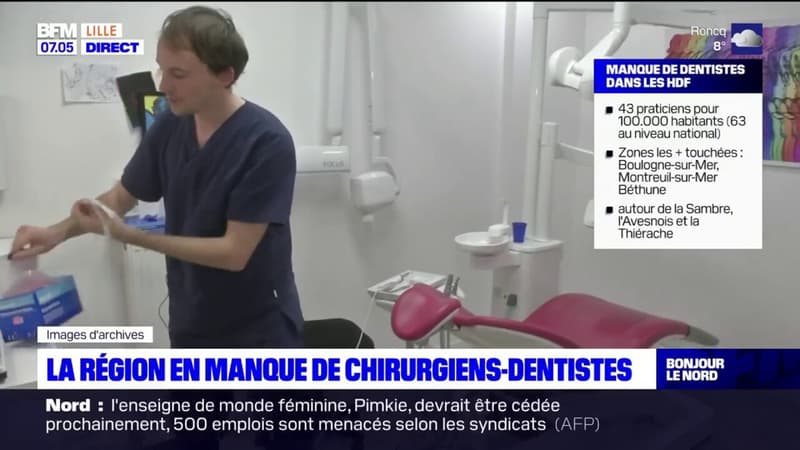 Hauts-de-France: la région en manque de chirurgiens-dentistes