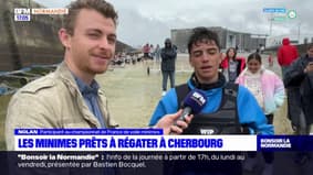 Voile: les minimes prêts à régater à Cherbourg