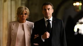 Brigitte et Emmanuel Macron 