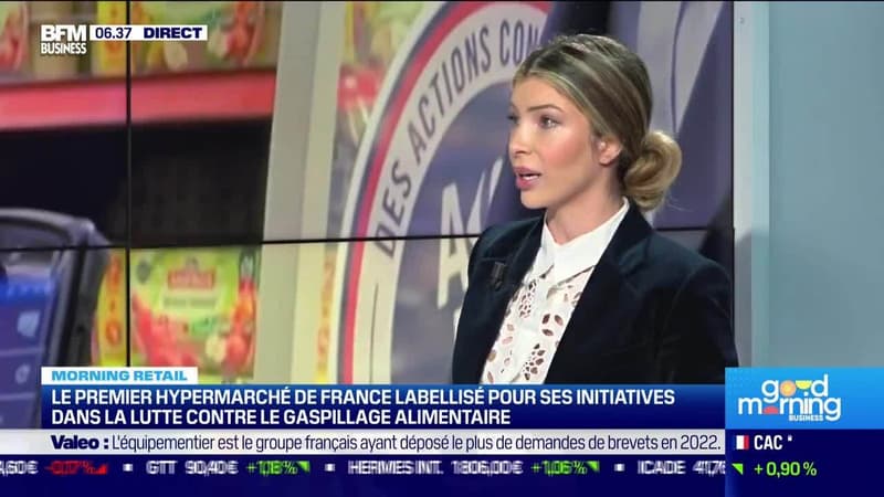 Morning Retail : Le premier hypermarché de France labellisé pour ses initiatives dans la lutte contre le gaspillage alimentaire, par Noémie Wira - 28/03