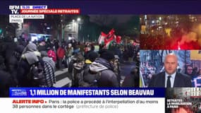 "Le gouvernement salue le fait que les manifestations se soient tenues dans le calme", déclare Matignon à BFMTV