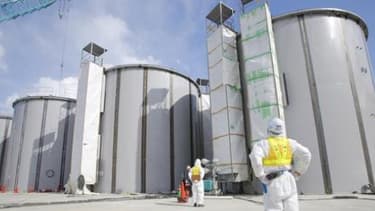 A Fukushima, la décontamination du site continue.