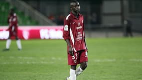 Sadio Mané avec le FC Metz, en 2012.